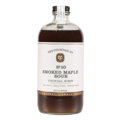 Fall Seasonal: Smoked Maple Sour Cocktail Mixer