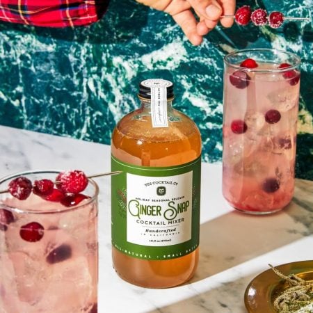 Holiday Seasonal : Gingersnap Cocktail Mixer