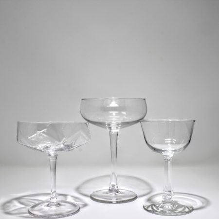 Vintage Coupe Glass